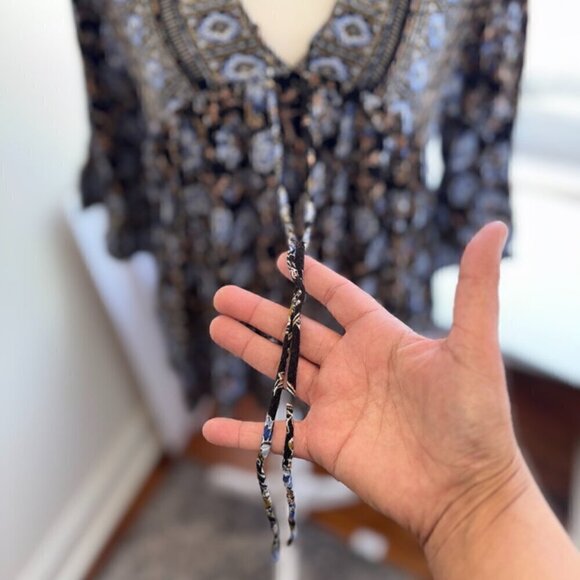 Free People The Moonlight Dance Tunic Boho Dress size Small - Picture 4 of 16